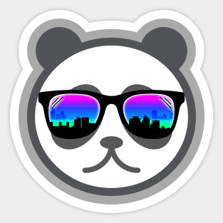 traveler panda Sticker